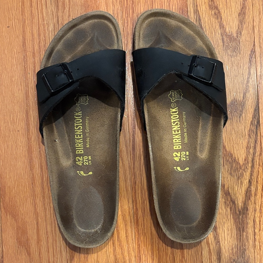 Birkenstock Madrid Birko-Flor One Strap Slide Sandal Matte